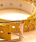 Yellow leather gifts for her