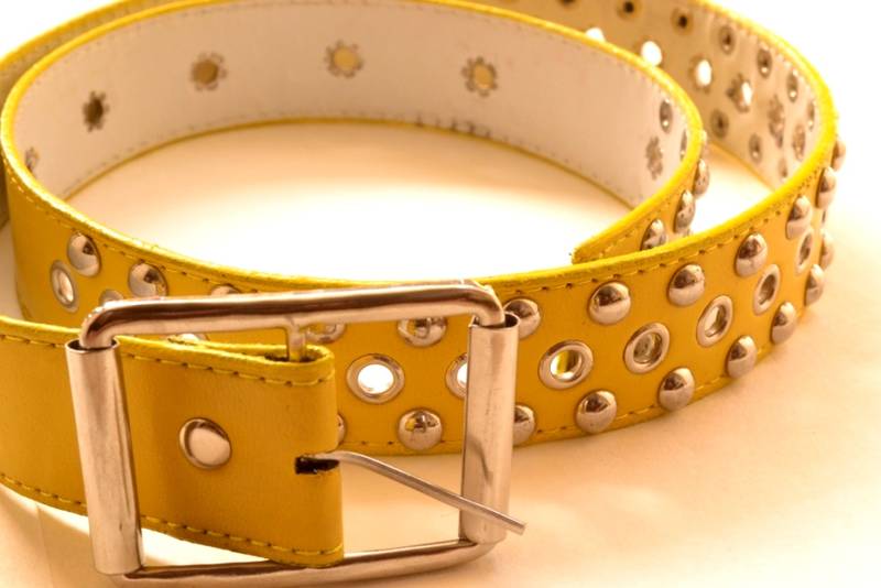 Yellow leather gifts for her