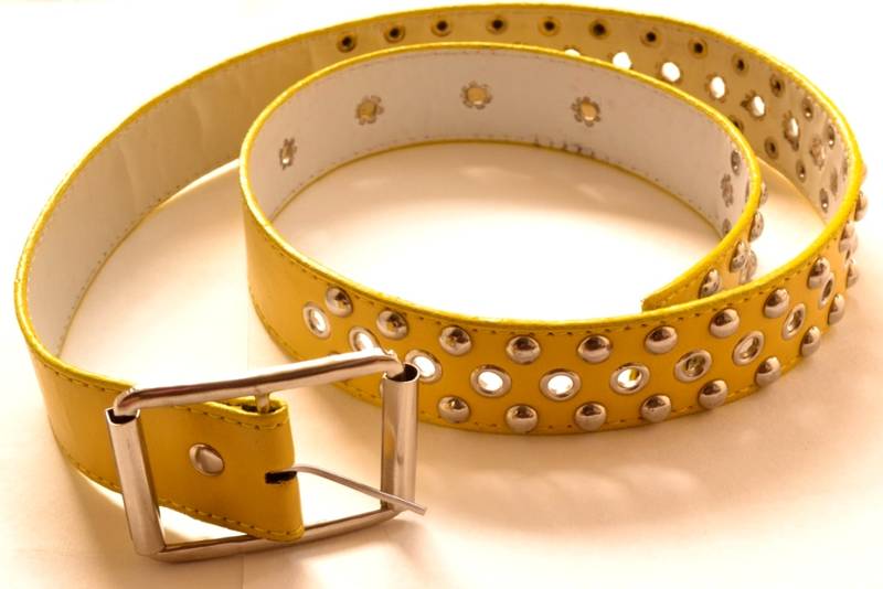 Yellow leather gifts for her