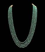 Emerald Green Multistrand Sabyasachi Necklace
