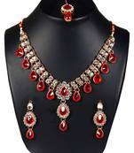 Designer diamond necklace set for womens