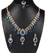 Designer diamond necklace set for womens