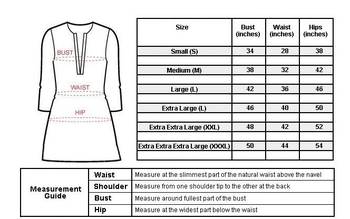 Blue plain cotton stitched kurti 5