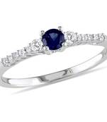 Signity Sterling Silver Divya Ring