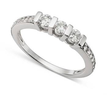 Signity Sterling Silver Akansha Ring 1