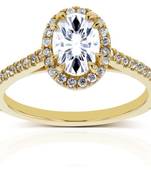 Signity Sterling Silver Kanika Ring