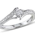 Signity Sterling Silver Namrata Ring