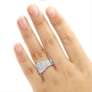 Signity Sterling Silver Sakshi Ring 2