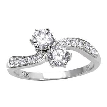 Signity Sterling Silver Bhakti Ring 1