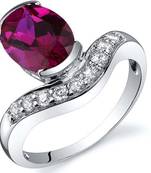 Signity Sterling Silver Bhopal Ring