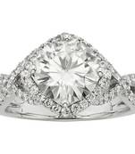 Signity Sterling Silver Archita Ring