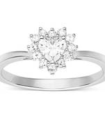 Signity Sterling Silver Angha Ring