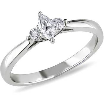Signity Sterling Silver Sai Ring 1