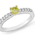 Signity Sterling Silver Jyoti Ring