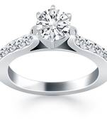 Signity Sterling Silver Renuka Ring