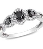 Signity Sterling Silver Payal Ring