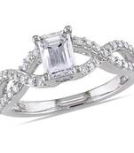 Signity Sterling Silver Karishma Ring