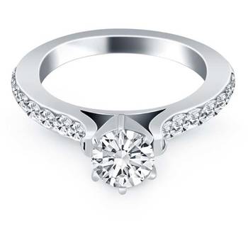 Signity Sterling Silver Vinita Ring 2