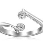 Signity Sterling Silver Shreya Ring