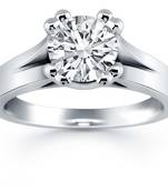 Signity Sterling Silver Aprna Ring