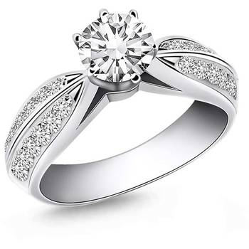 Signity Sterling Silver Bhoomi Ring 1