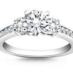 Signity Sterling Silver Samiksha Ring