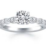 Signity Sterling Silver Apurva Ring