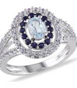 Signity Sterling Silver Madhavi Ring