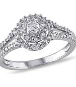 Signity Sterling Silver Shilpa Ring