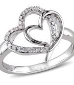 Signity Sterling Silver Vidhya Ring