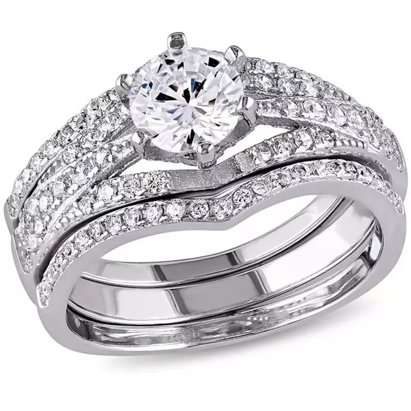 Signity Sterling Silverhi Vaidh Ring