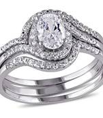 Signity Sterling Silver Naina Ring