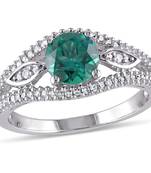 Signity Sterling Silver Aarchi Ring