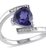 Signity Sterling Silver Kashmira Ring