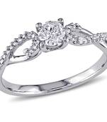 Signity Sterling Silver Janavi Ring