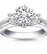 Signity Sterling Silver Sonal Ring