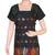 Ethnic Touch - Kurti- Black and with Multicolor embroidery