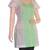 Ethnic Touch - White and Green Kurti with weaving work