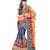 Triveni Orange Red Viscose Lehenga Saree - 6212