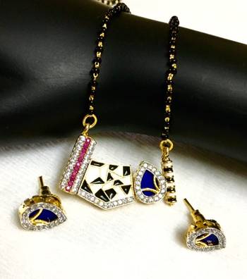 Mangalsutra Pendant set 2