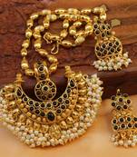Gorgeous Designer Gold Plated Pendant Set