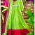 Nice and beautiful colour combination anarkali suit.