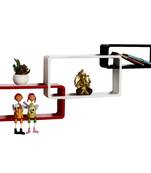 Multicolor Frame Shape Wall Shelves