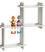 Awesome White Box Wall Shelves