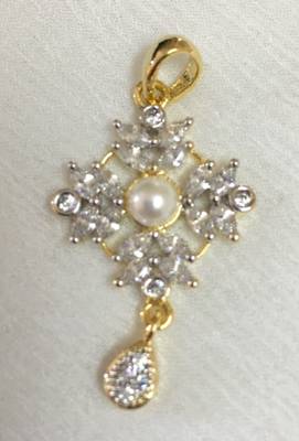 American diamond pendant set 3
