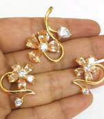 American diamond pendant set