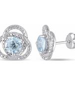 Ag Real Diamond  Urmila Earring