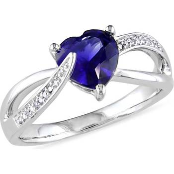 Silver Diamond Rings 1