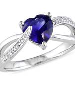 Silver Diamond Rings