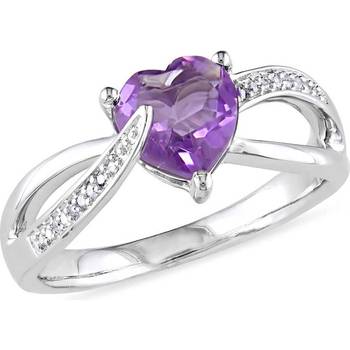 Silver Diamond Rings 1